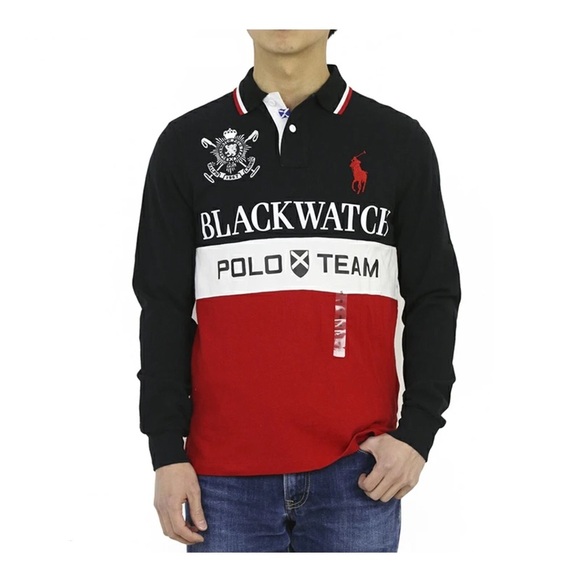 POLO Ralph Lauren BLACKWATCH CUSTOM fit long sleeve shirt XXL Excellent Cond
